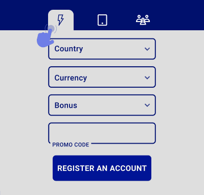 Instant (One-click) registration Instant (One-click) registration